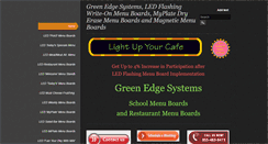 Desktop Screenshot of greenedgesystems.com